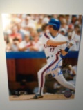 Tim Teufel - NY Mets - signed 8 x 10 photo
