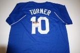 Justin Turner signed Los Angeles Dodgers Jersey