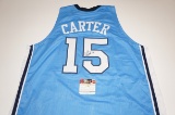 Vince Carter signed North Carolina Tar Heels basketball Jersey