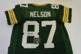 Jordy Nelson signed Green Bay Packers football Jersey