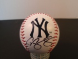 Gary Sanchez signed New York Yankees Logo Baseball
