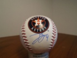 George Springer signed Houston Astros Logo Baseball.