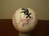 Jose Abreu signed Chicago White Sox Logo Baseball.