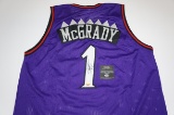 Tracy McGrady signed Toronto Raptors basketball Jersey