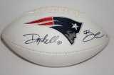 Danny Amendola & Brandin Cooks signed New England Patriots football