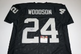 Charles Woodson signed Oakland Raiders Jersey