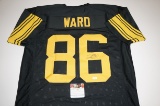 Hines Ward Pittsburgh Steelers signed Football Jersey.