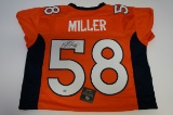 Von Miller Denver Broncos signed Football jersey.
