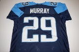 DeMarco Murray Tennessee Titans signed Football jersey.