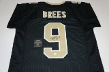 Drew Brees New Orleans Saints signed Football jersey.