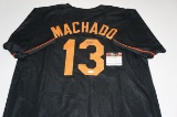 Manny Machado Los Angeles Dodgers signed Baseball Jersey.