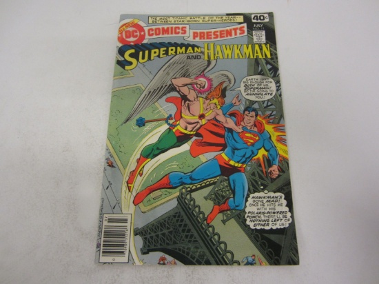 Superman and Hawkman DC Comics Vol 2 N 11 July 1979 Comic Book