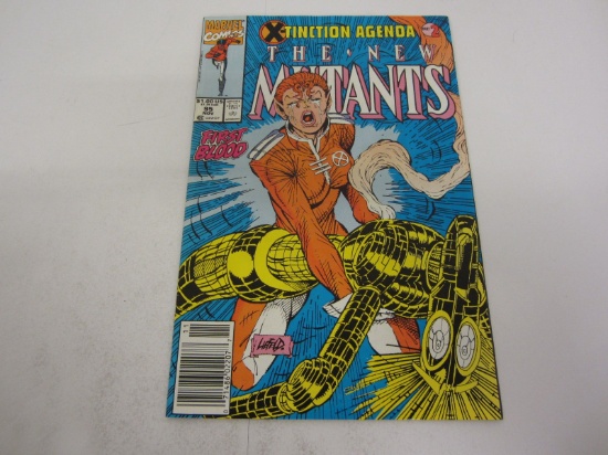 The Mutants First Blood Marvel Comics Vol 1 No 95 November 1990 Comic Book