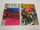 Lot of 2 The Nam Comic Books 1988 1987