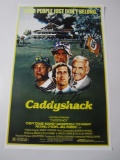 Bill Murray Caddyshack Hand Signed Autographed Movie Poster Certified COA