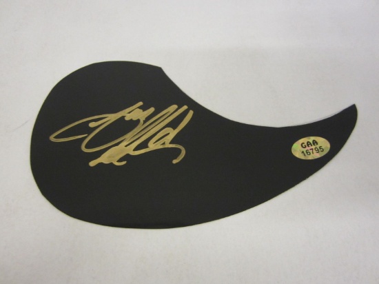 Jason Aldean Signed Autographed Guitar Pick Guard Certified CoA GAA
