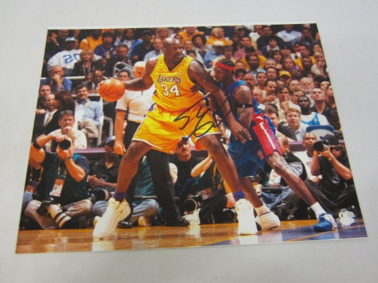 Shaquille O'Neal LA Lakers Signed Autographed 11x14 Photo Certified CoA