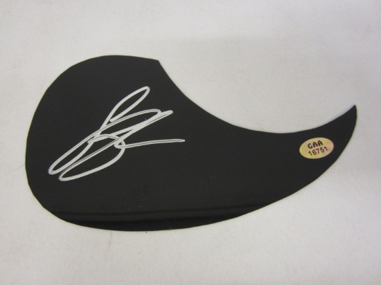 Luke Bryan Signed Autographed Guitar Pick Guard Certified CoA GAA