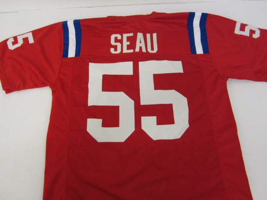 Junior Seau New England Patriots Football Jersey