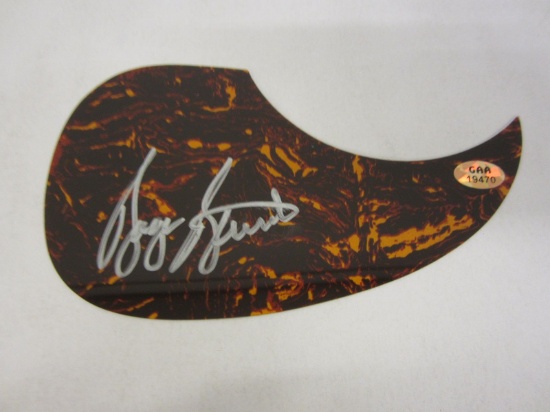 George Strait Signed Autographed Guitar Pick Guard Certified CoA GAA