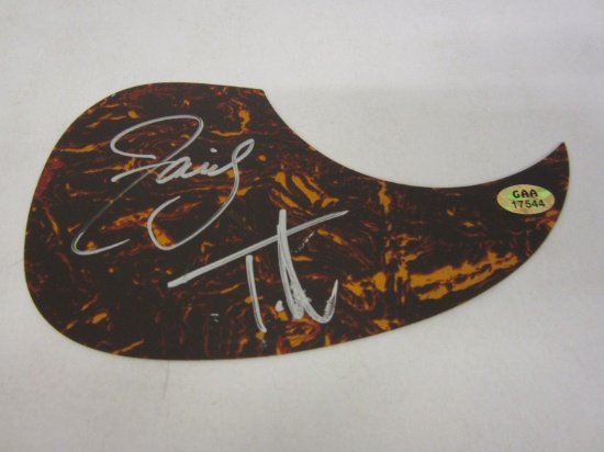 Faith Hill & Tim McGraw Signed Autographed Guitar Pick Guard Certified CoA GAA
