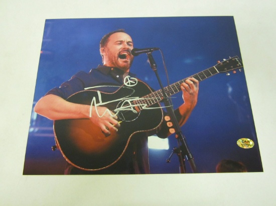 Dave Matthews Signed Autographed 8x10 Photo Certified CoA