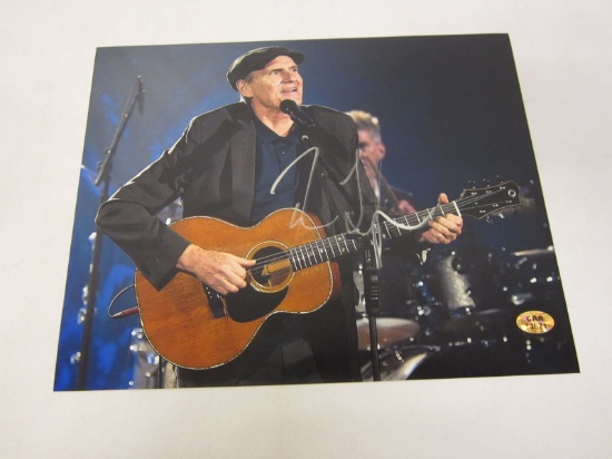 James Taylor Signed Autographed 8x10 Photo Certified CoA