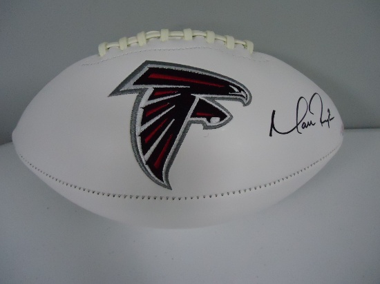 Matt Ryan Atlanta Falcons Signed autographed full size logo football Certified COA 895