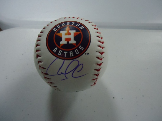 Carlos Correa Houston Astros Signed autographed Rawlings logo baseball Certified COA 341