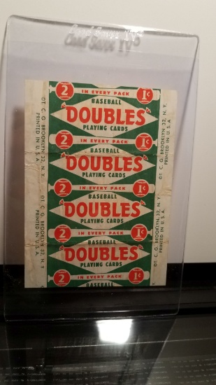 1951 REDMAN BASEBALL VINTAGE WRAPPER