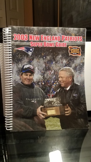 2003 NEW ENGLAND PATRIOTS PLAYBOOK