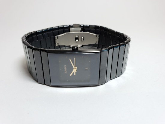 Genuine Mens Rado Diastar High Tech Ceramic Quartz Watch