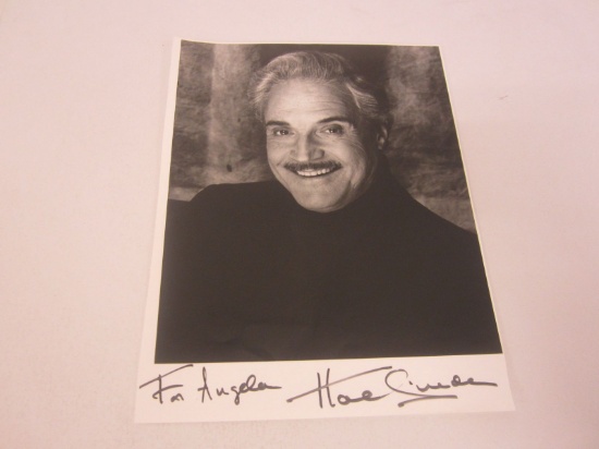 Hal Linden Barney Miller signed autographed 8x10 b&w photo Certified COA
