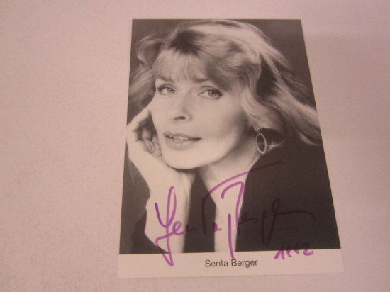 Senta Berger Scarlet Letter signed autographed 4x6 photo Certified COA