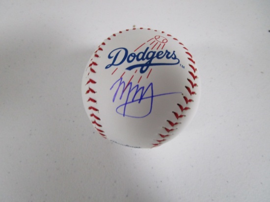 Manny Machado of the LA Dodgers Autographed Rawlings Baseball Certified COA 303