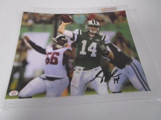 Sam Darnold of the New York Jets autographed 8x10 photo Certified COA 395