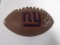 Saquon Barkley of the NY Giants autographed mini logo football Certified COA 449