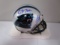 Cam Newton Christian McCaffrey of the Panthers autographed mini football helmet Certified COA 634