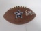 Ezekiel Elliott of the Dallas Cowboys signed mini logo football Certified COA 492