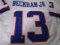 Odell Beckham Jr of the New York Giants signed white football jersey Certified COA 325
