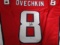 Alexander Ovechkin of the Washington Capitals signed red hockey jersey Certified COA 803