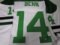 Jamie Benn of the Dallas Stars signed white hockey jersey Certified COA 465