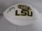 Leonard Fournette of the LSU Tigers signed autographed logo football Certified COA 897