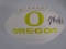 Marcus Mariota of the Oregon Ducks signed autographed logo football Certified COA 927