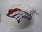 Von Miller of the Denver Broncos signed autographed logo football Certified COA 847