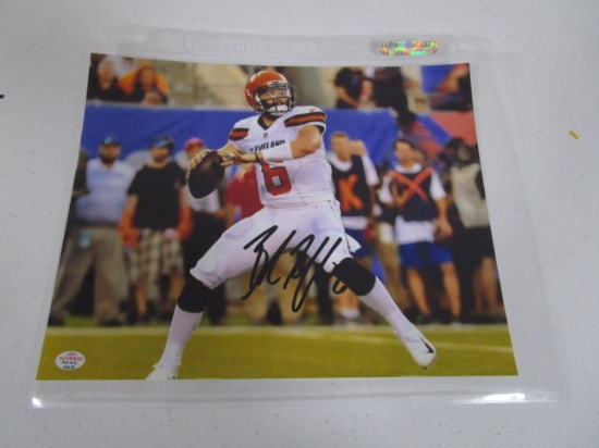 Baker Mayfield of the Cleveland Browns autographed 8x10 photo Certified COA 438