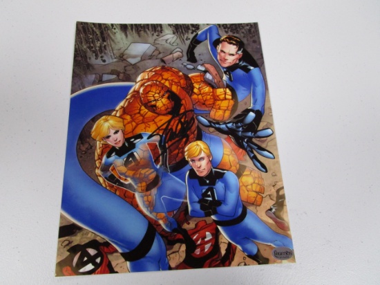 Stan Lee Avengers Marvel Comics signed autographed 8x10 color photo Certified COA 415