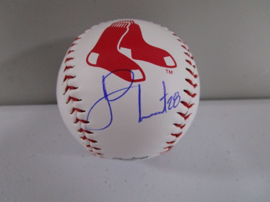 JD Martinez of the Boston Red Sox signed autographed logo baseball Certified COA 285