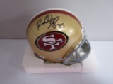 Richard Sherman of the San Francisco 49ers autographed mini football helmet Certified COA 719