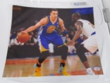 Steph Curry of the Golden State Warriors signed 8x10 color photo Certified COA 924